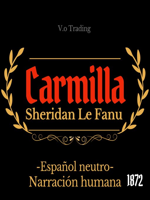 Title details for Carmilla by sheridan le fanu - Available